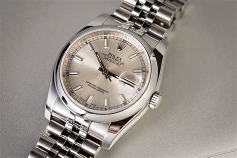 rolex datejust in acciaio ref.116200|rolex datejust 116200.